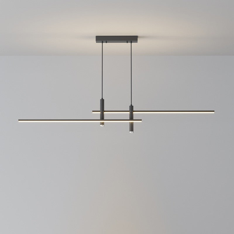 Minimalist Linear LED Pendant Light - Kitchen & Dining Room Light - Tano