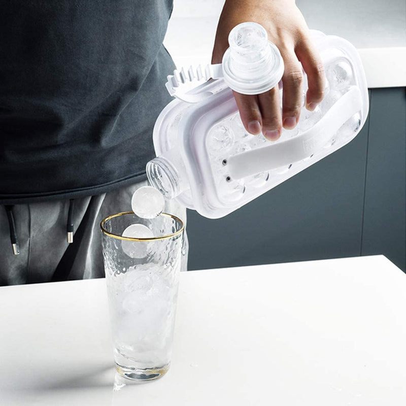 Ice Ball Maker Kettle - 2 In 1 Multi-function Container