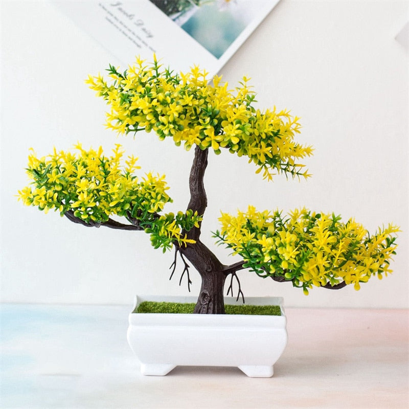 Artificial Plastic Plants Home Decor