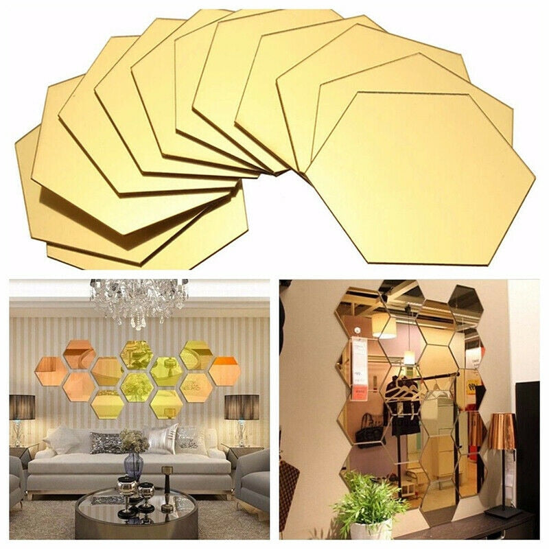 Mirror Wall Stickers Home Decor