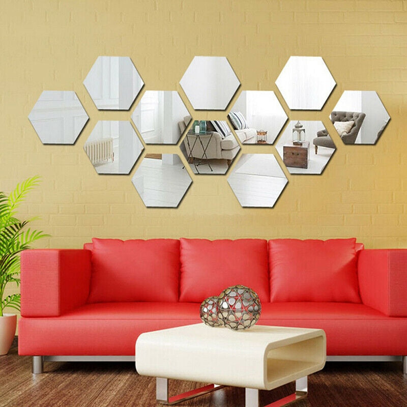 Mirror Wall Stickers Home Decor