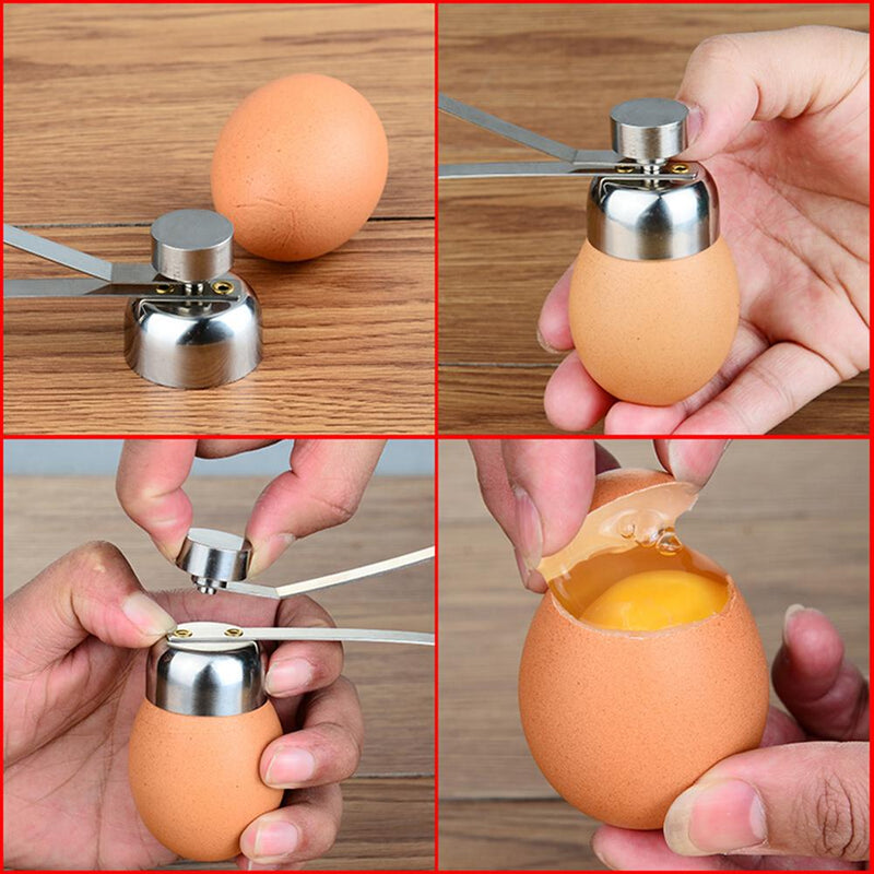 Metal Egg Scissors Egg Topper Cutter & Shell Opener