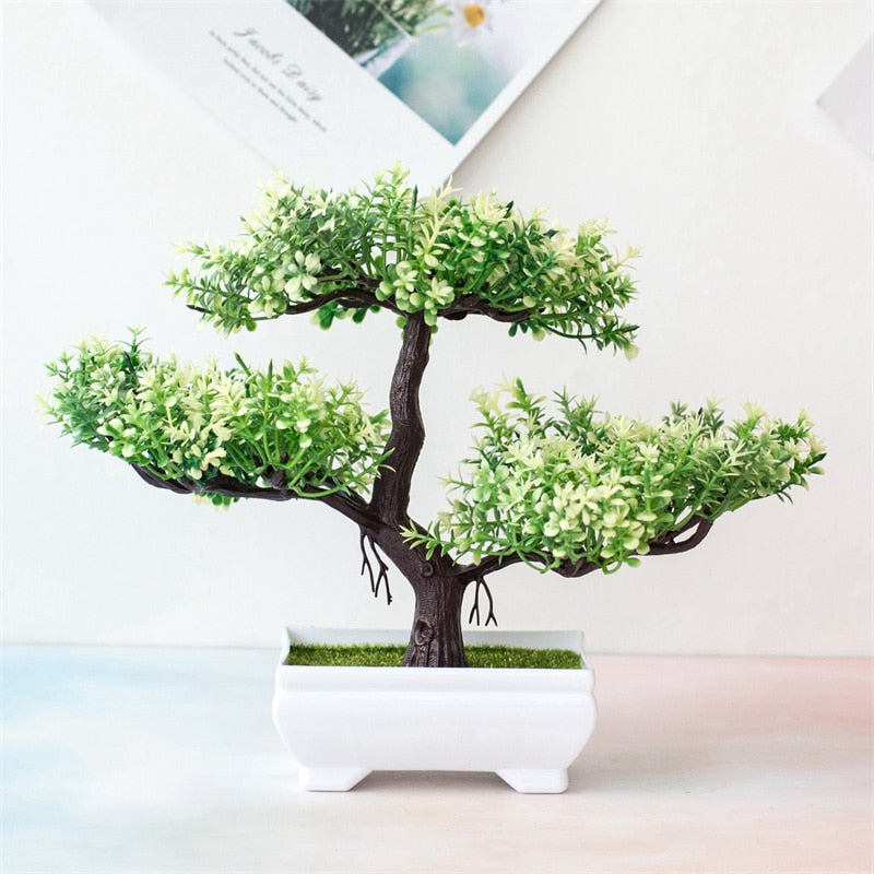 Artificial Plastic Plants Home Decor