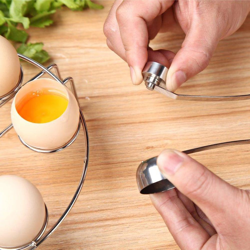 Metal Egg Scissors Egg Topper Cutter & Shell Opener