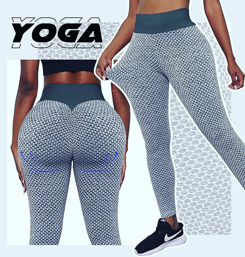 Seamless Fitness Women Yoga Leggings Push Up Gym Fitness High Waist Workout Leggings Fashion Patchwork Print High Waist Pants