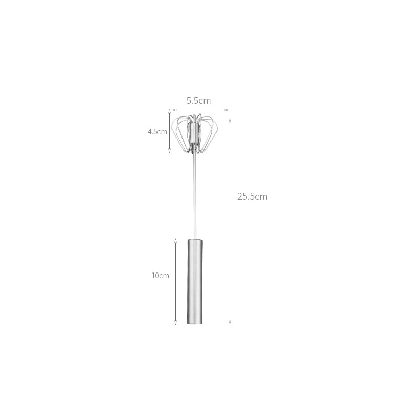 Hand Pressure Semi-automatic Egg Beater