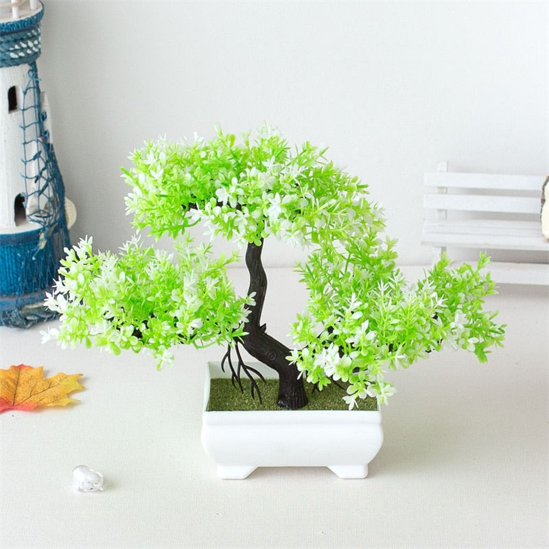 Artificial Plastic Plants Home Decor