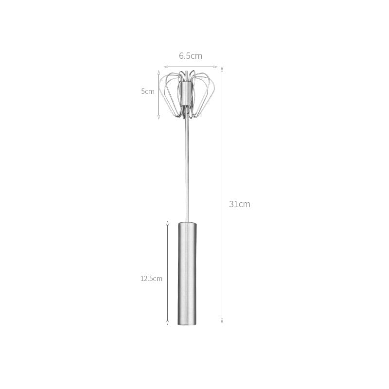 Hand Pressure Semi-automatic Egg Beater