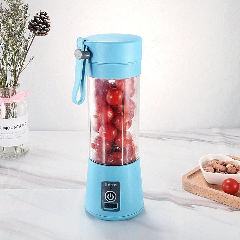 Electric Juicer Handheld Juice Cup & Milkshake Blender