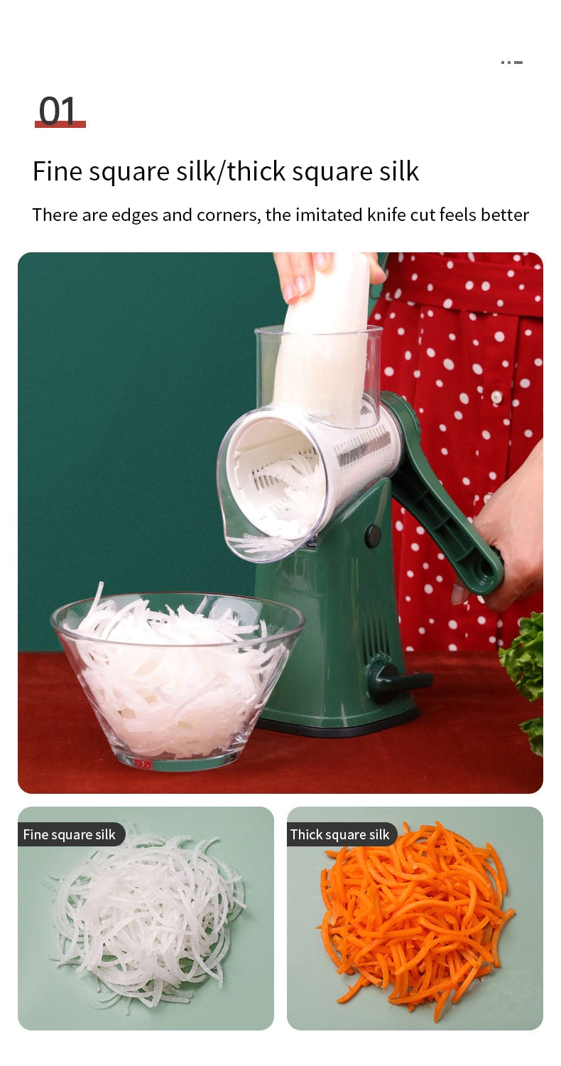 Kitchen Multifunction Shredder Vegetable Cutter