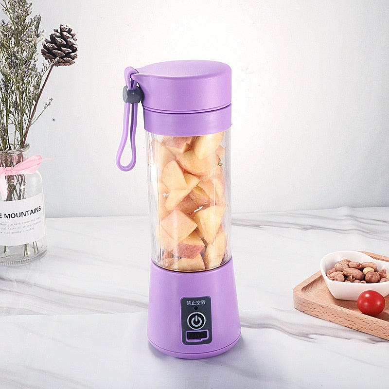 Electric Juicer Handheld Juice Cup & Milkshake Blender