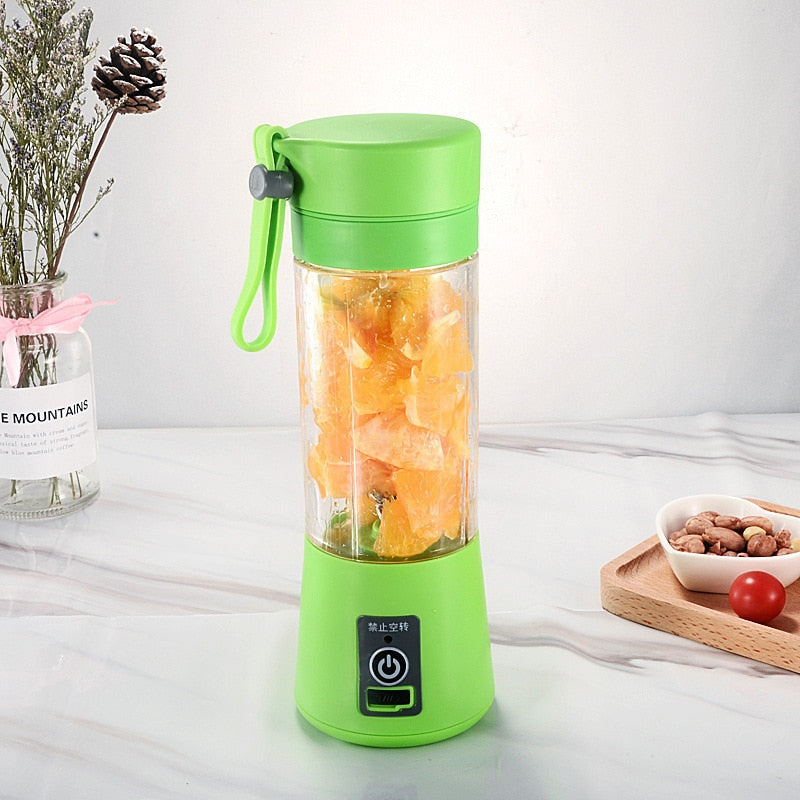 Electric Juicer Handheld Juice Cup & Milkshake Blender