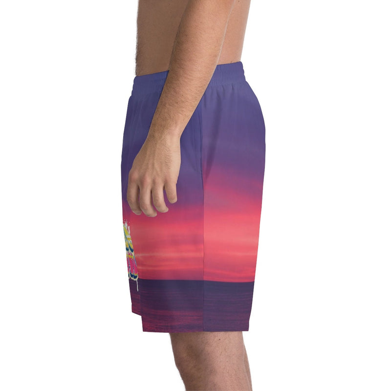 APOLLO DaONE Men's Elastic Beach Shorts