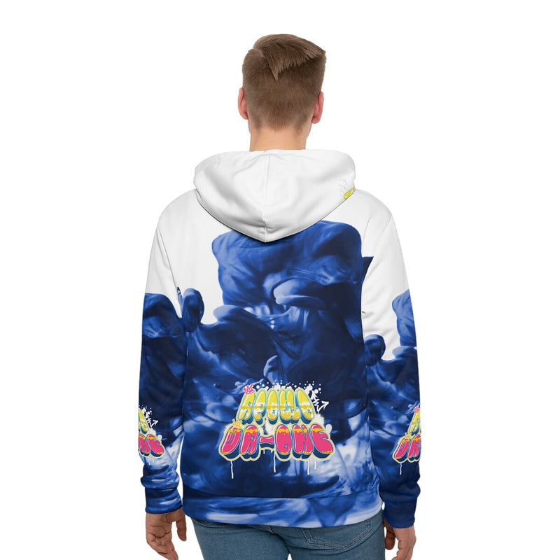 APOLLO DA-ONE Men's Blue Smoke Hoodie