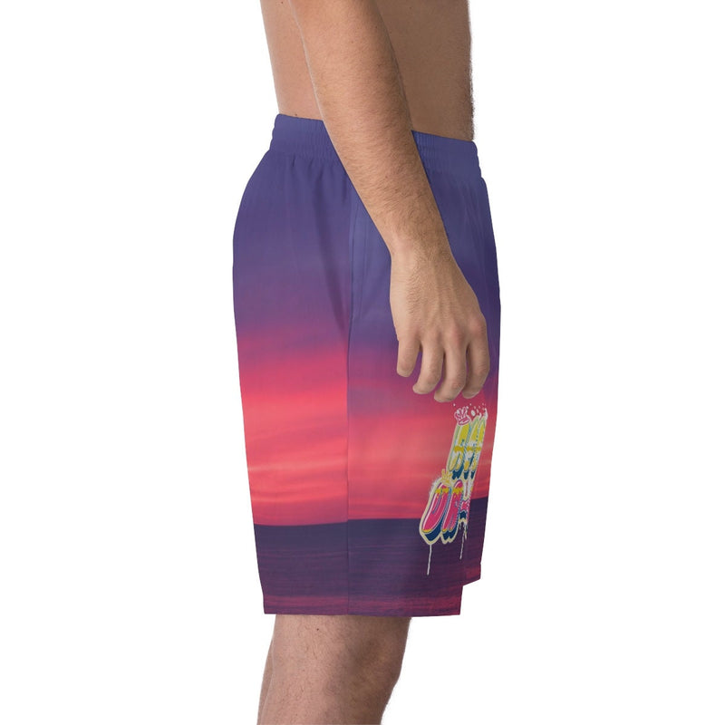 APOLLO DaONE Men's Elastic Beach Shorts