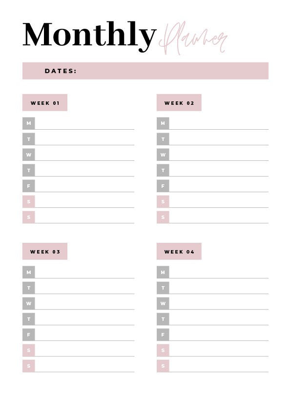 Downloadable Editable Printable to do lists planners bundle