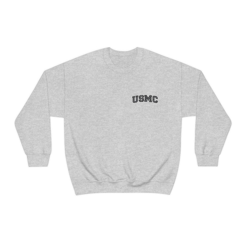 Unisex Military USMC Heavy Blend Crewneck Sweatshirt