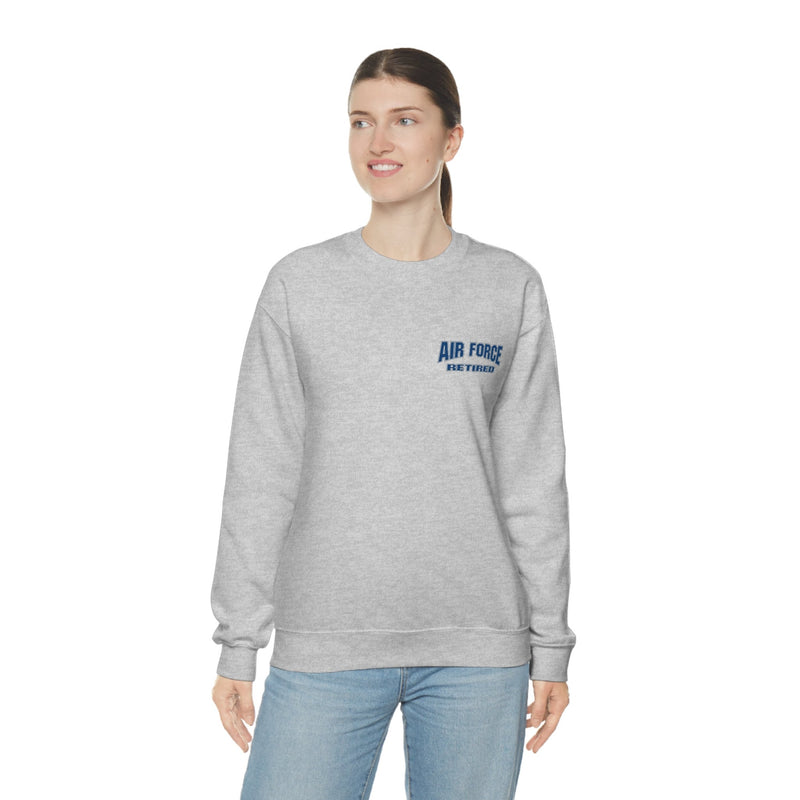 Unisex Military Air Force Heavy Blend Crewneck Sweatshirt