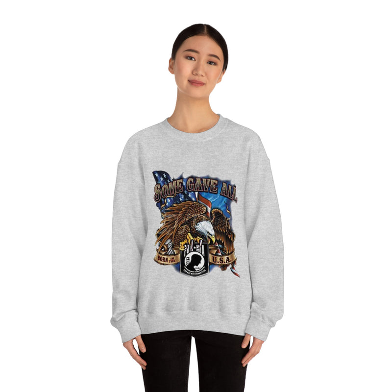 Unisex Military POW Heavy Blend Crewneck Sweatshirt