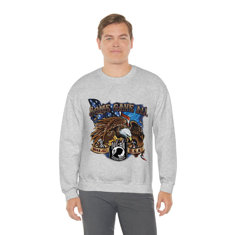 Unisex Military POW Heavy Blend Crewneck Sweatshirt