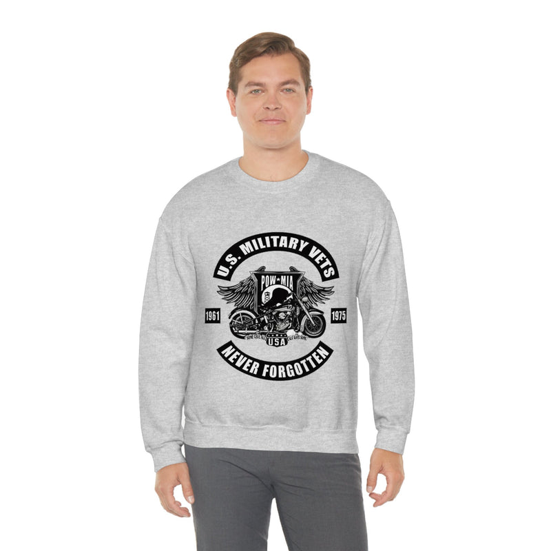 Unisex Military Veteran Heavy Blend Crewneck Sweatshirt