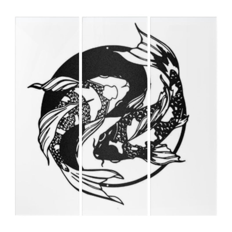 KOI Triptych Wall Art