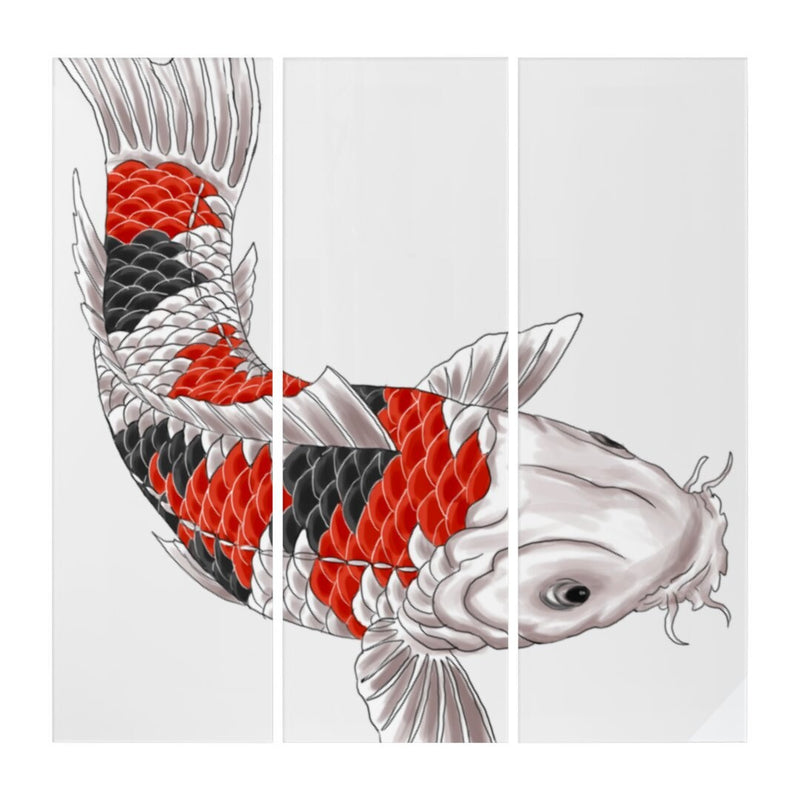 KOI Triptych Wall Art