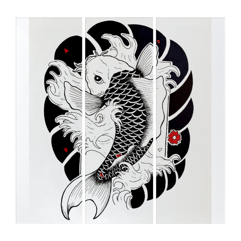 KOI Triptych Wall Art