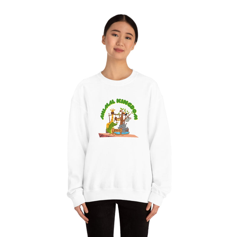 Unisex Heavy Blend Crewneck Animal Kingdom Sweatshirt