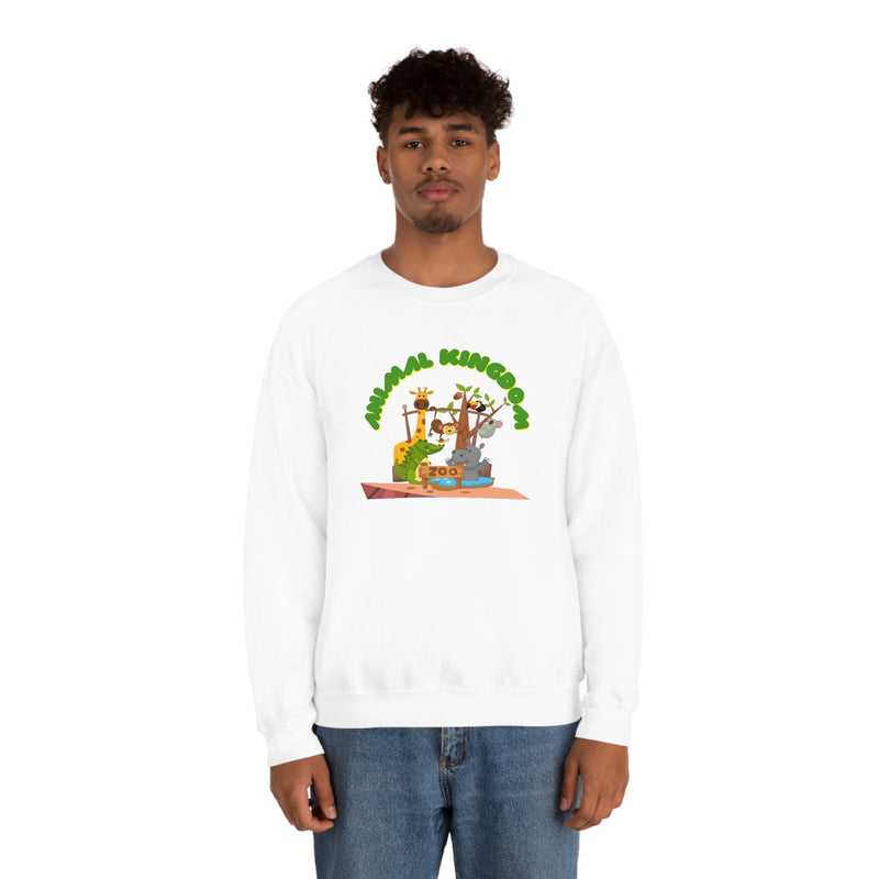 Unisex Heavy Blend Crewneck Animal Kingdom Sweatshirt