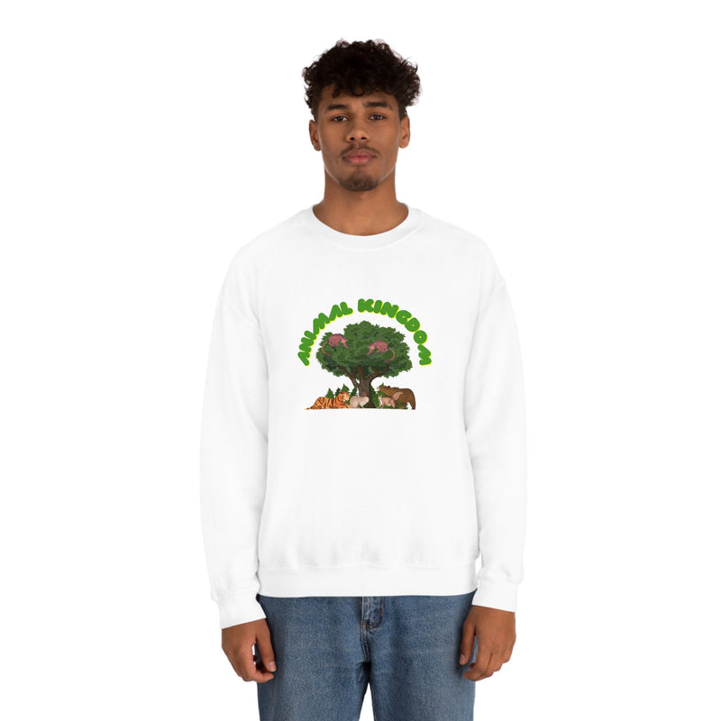 Unisex Heavy Blend Crewneck Animal Kingdom Sweatshirt