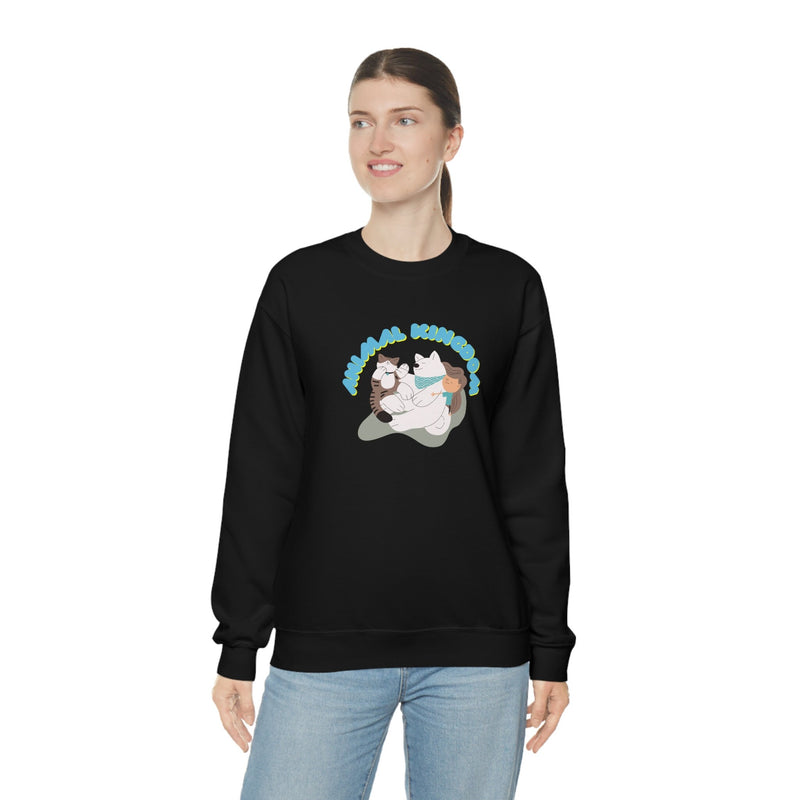 Unisex Heavy Blend Crewneck Animal Kingdom Sweatshirt