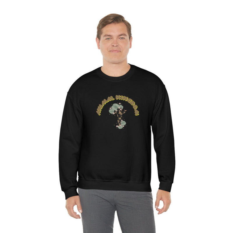 Unisex Heavy Blend Crewneck Animal Kingdom Sweatshirt