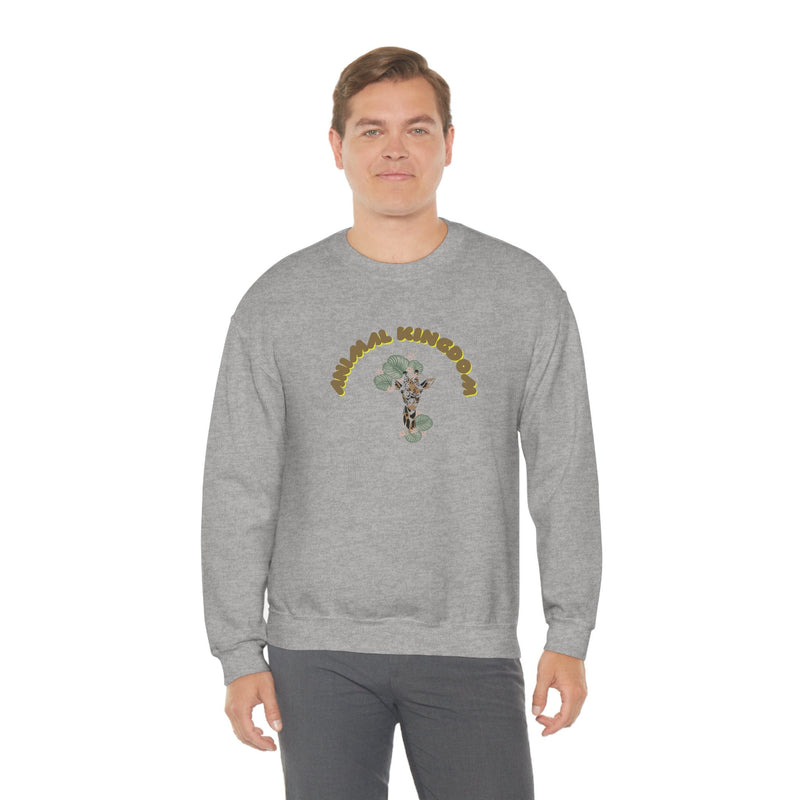 Unisex Heavy Blend Crewneck Animal Kingdom Sweatshirt