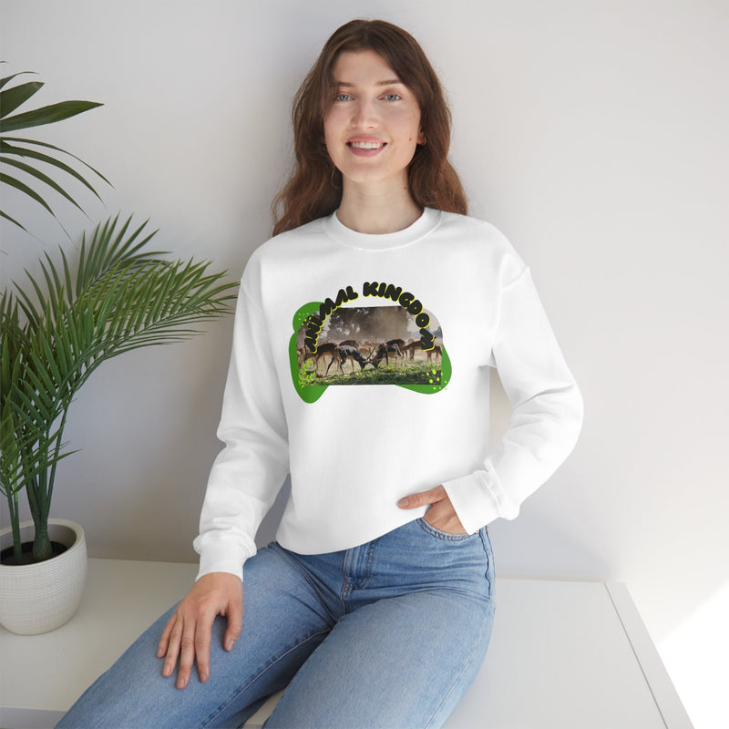 Unisex Heavy Blend Crewneck Animal Kingdom Sweatshirt