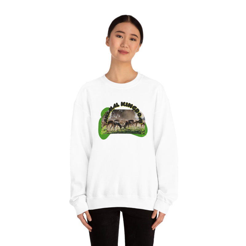 Unisex Heavy Blend Crewneck Animal Kingdom Sweatshirt