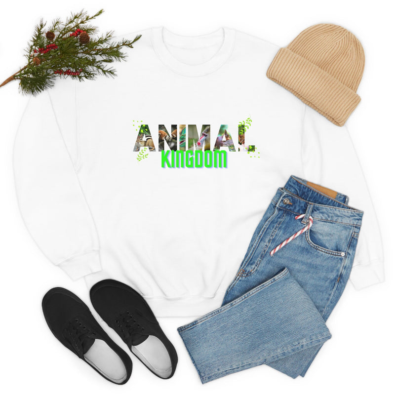 Unisex Heavy Blend Crewneck Animal Kingdom Sweatshirt