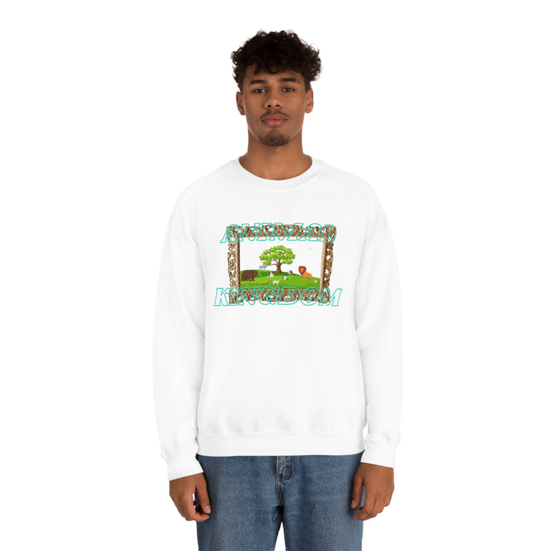 Unisex Heavy Blend Crewneck Animal Kingdom Sweatshirt