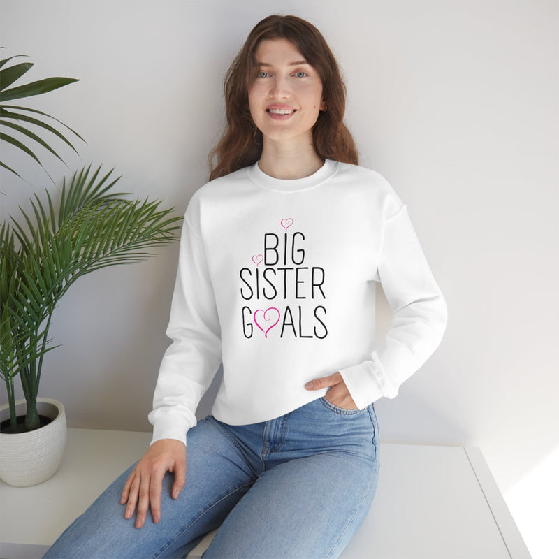 Unisex Heavy Blend Crewneck big sister shirt Sweatshirt