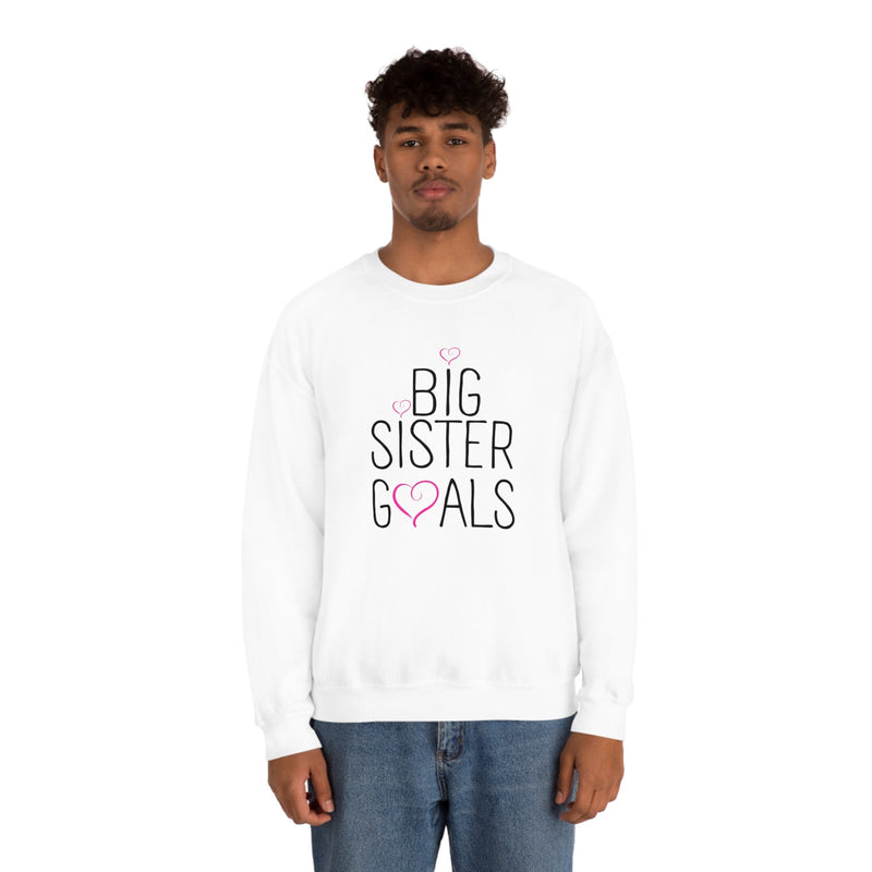 Unisex Heavy Blend Crewneck big sister shirt Sweatshirt