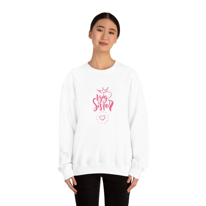 Unisex Heavy Blend Crewneck big sister shirt Sweatshirt