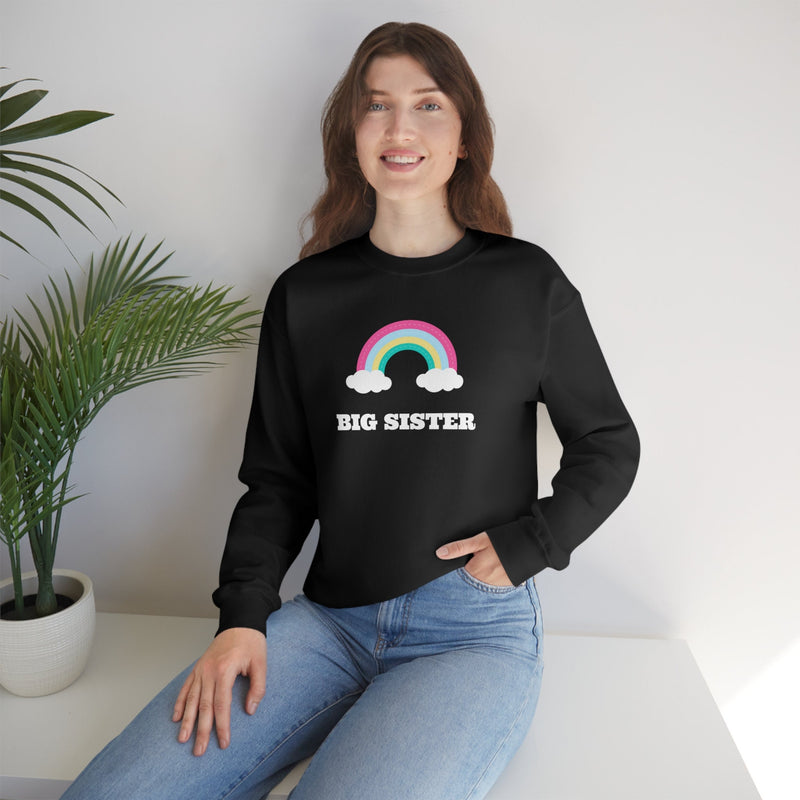 Unisex Heavy Blend Crewneck big sister shirt Sweatshirt