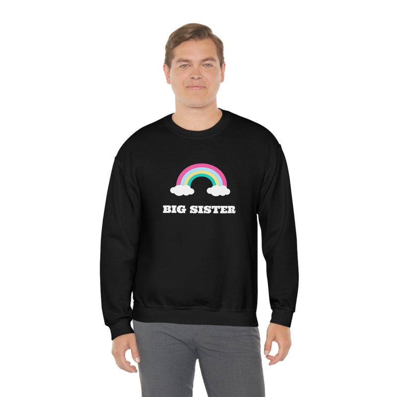 Unisex Heavy Blend Crewneck big sister shirt Sweatshirt