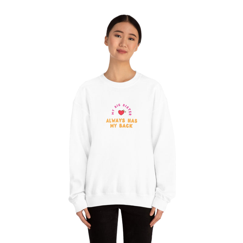 Unisex Heavy Blend Crewneck big sister shirt Sweatshirt