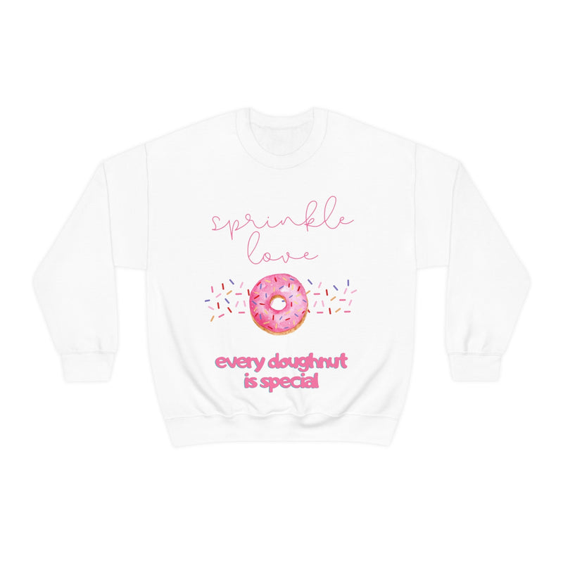 Unisex Heavy Blend Crewneck donut shirt Sweatshirt