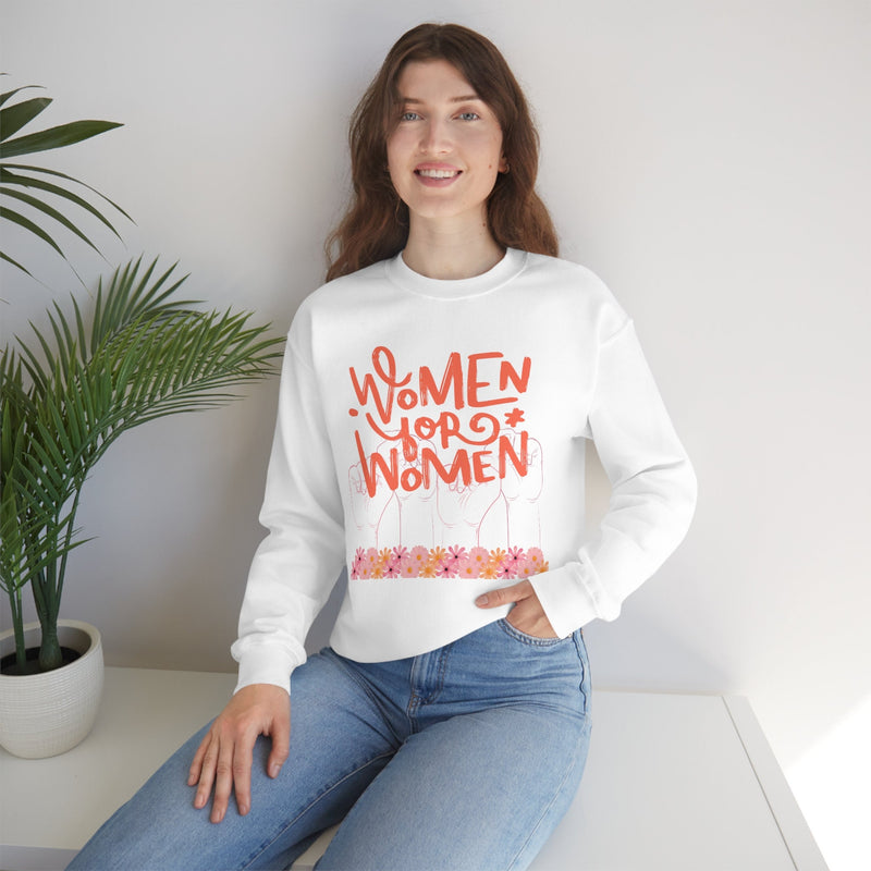 Unisex Heavy Blend Crewneck feminist Sweatshirt