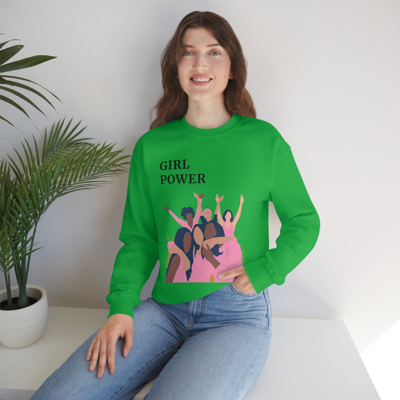 Unisex Heavy Blend Crewneck feminist Sweatshirt