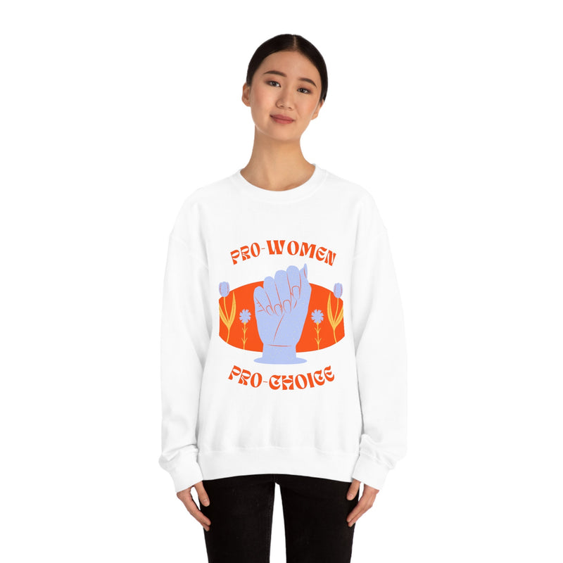 Unisex Heavy Blend Crewneck feminist Sweatshirt