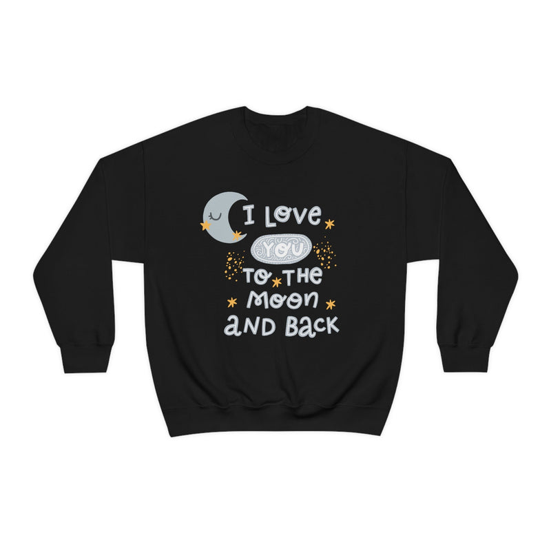 Unisex Heavy Blend Crewneck two the moon Sweatshirt