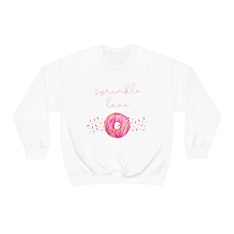 Unisex Heavy Blend Crewneck donut shirt Sweatshirt